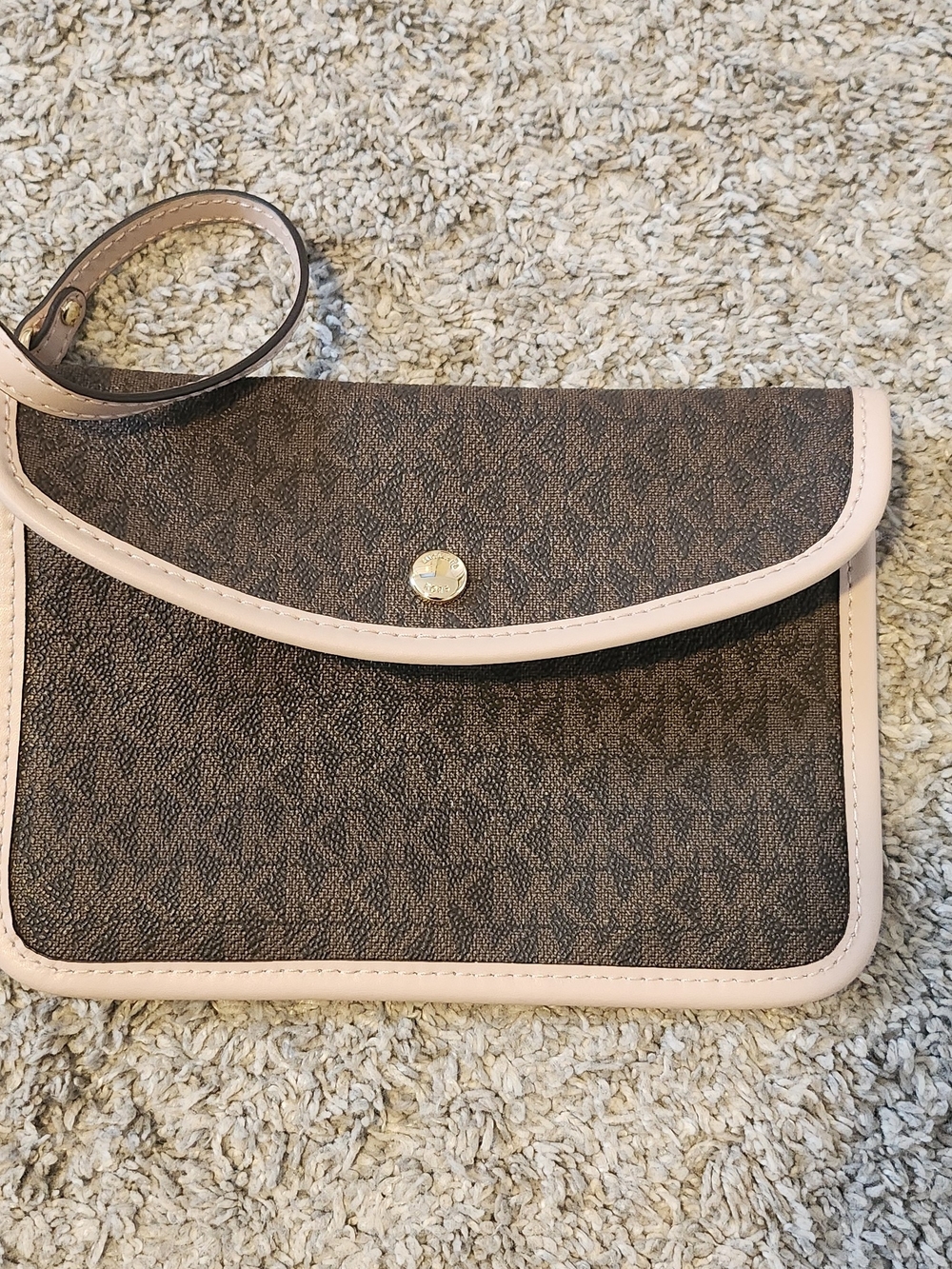 Michael Kors Eva Large Logo Stripe Tote Bag - Picture 7 of 11